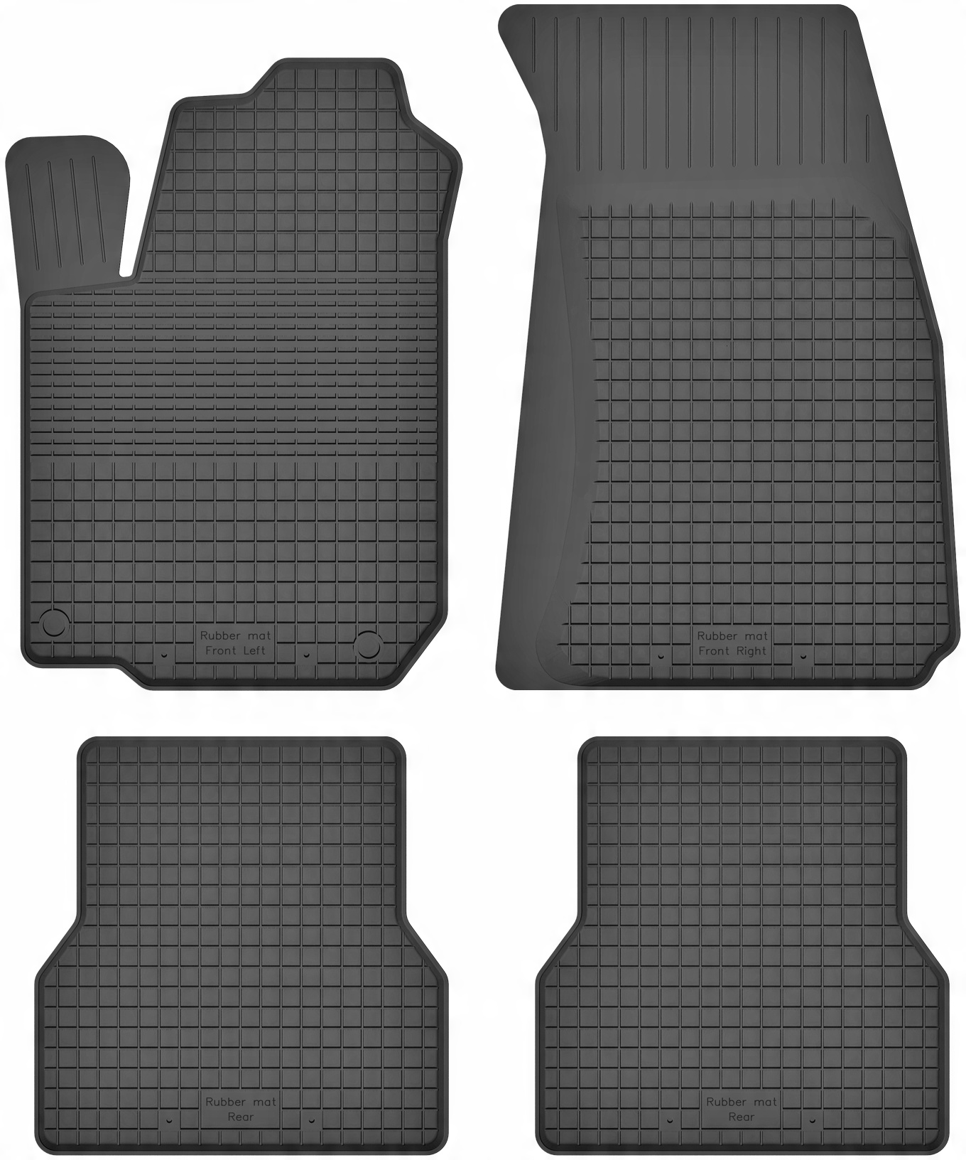 

Renault Modus (04-12) Dywaniki Gumowe Korytkowe