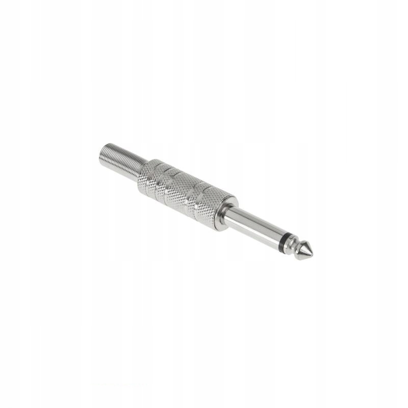 

Wtyk Jack 6,3mm mono metal