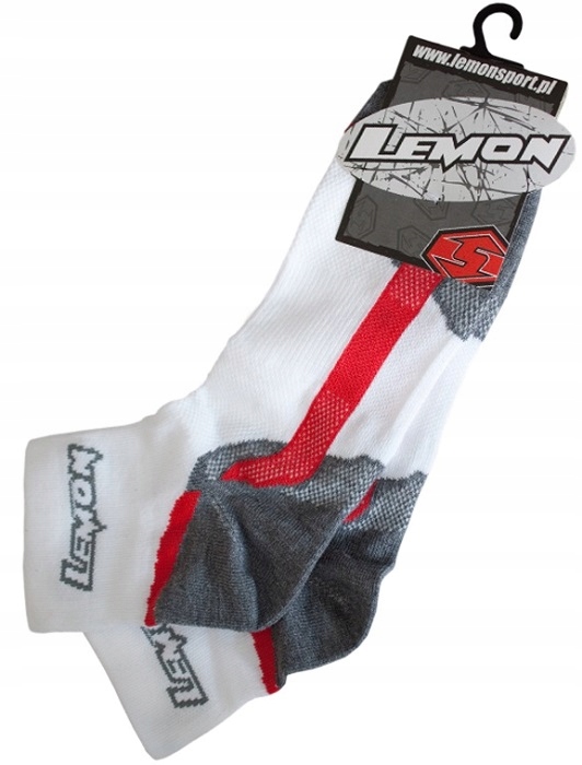 

Skarpety Rowerowe Lemonsport Białe R. 40-42