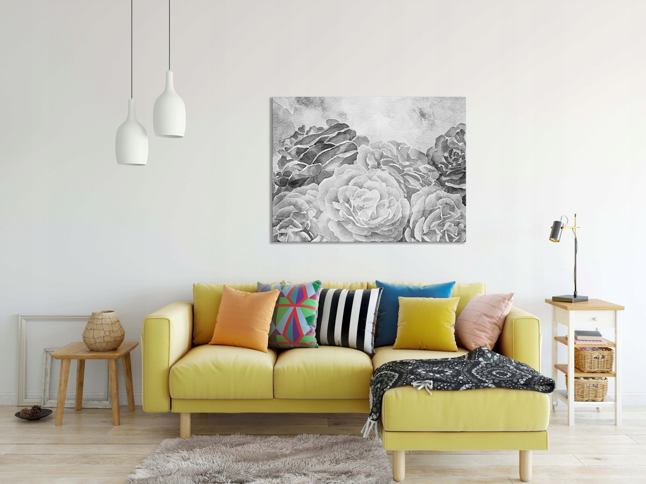 OBRAZ na płótnie ABSTRAKCJA 171259996 120x80 WZOR Wysokość produktu 80 cm