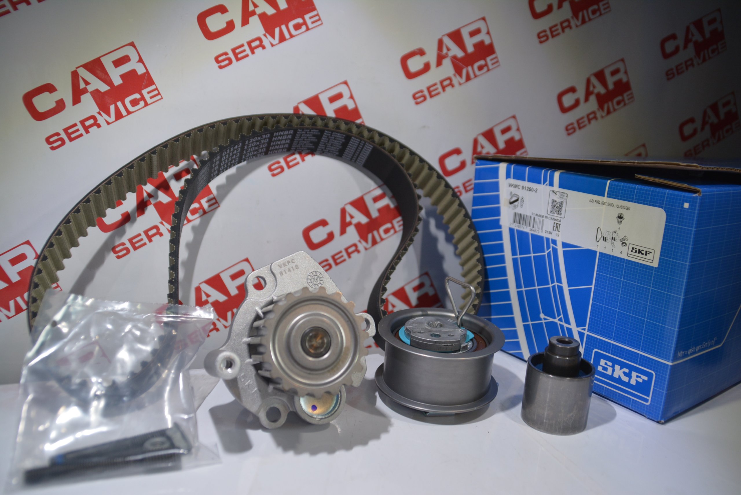 SKF VKMC 01250-2 Насос водна + комплект РЕМЕНЯ rozrzadu