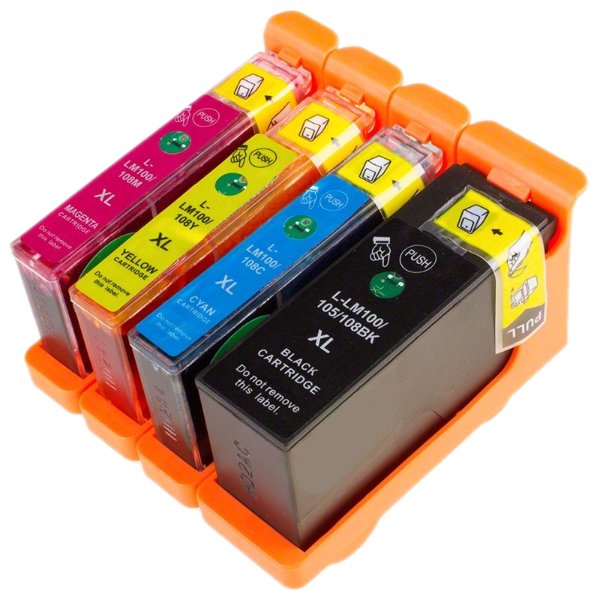 

Tusze Do Drukarki Lexmark L100XL Pro202 Pro205
