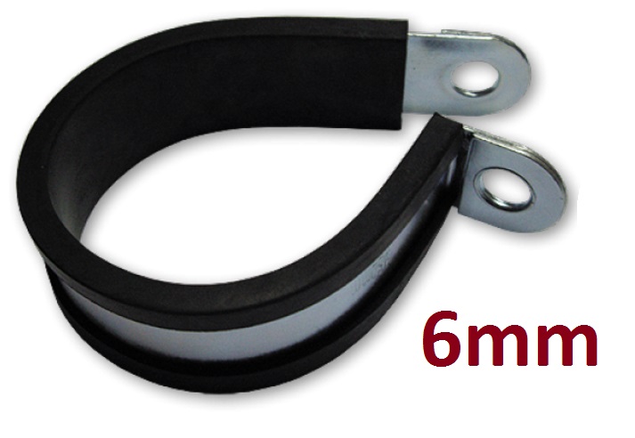 

Opaska gumowa zaciskowa obejma do rur kabli 6 mm