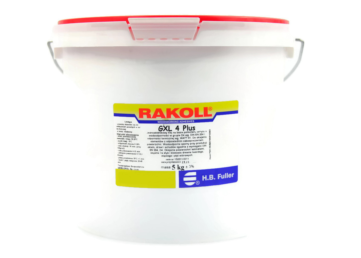 Rakoll GXL-4 Plus Voděodolné Lepidlo Na Dřevo 5 Kg