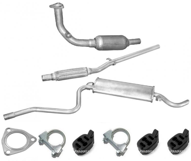 FIAT CINQUECENTO 900 0.9 EXHAUST SYSTEM SET!