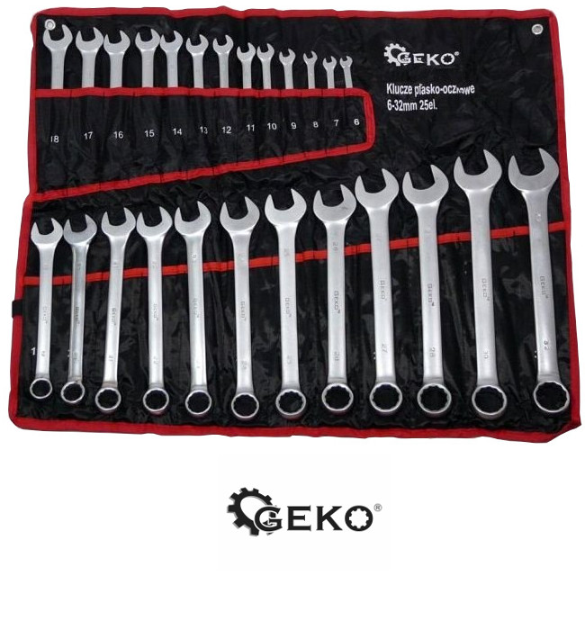 6 - 32mm 25EL плоский гаечный ключ