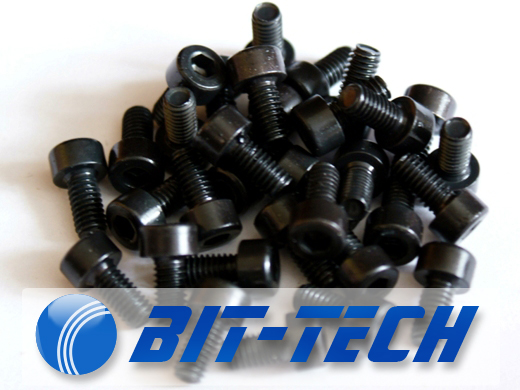 Śruba imbusowa czarna M4x12 gniazdo imbus 10szt. Marka BIT-TECH