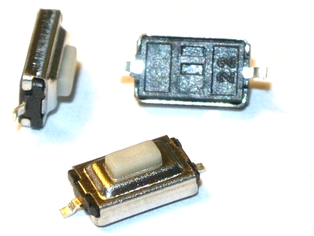 

Micro Switch Smd 2-PIN 3x6x2.5mm Tact [4szt] #B017