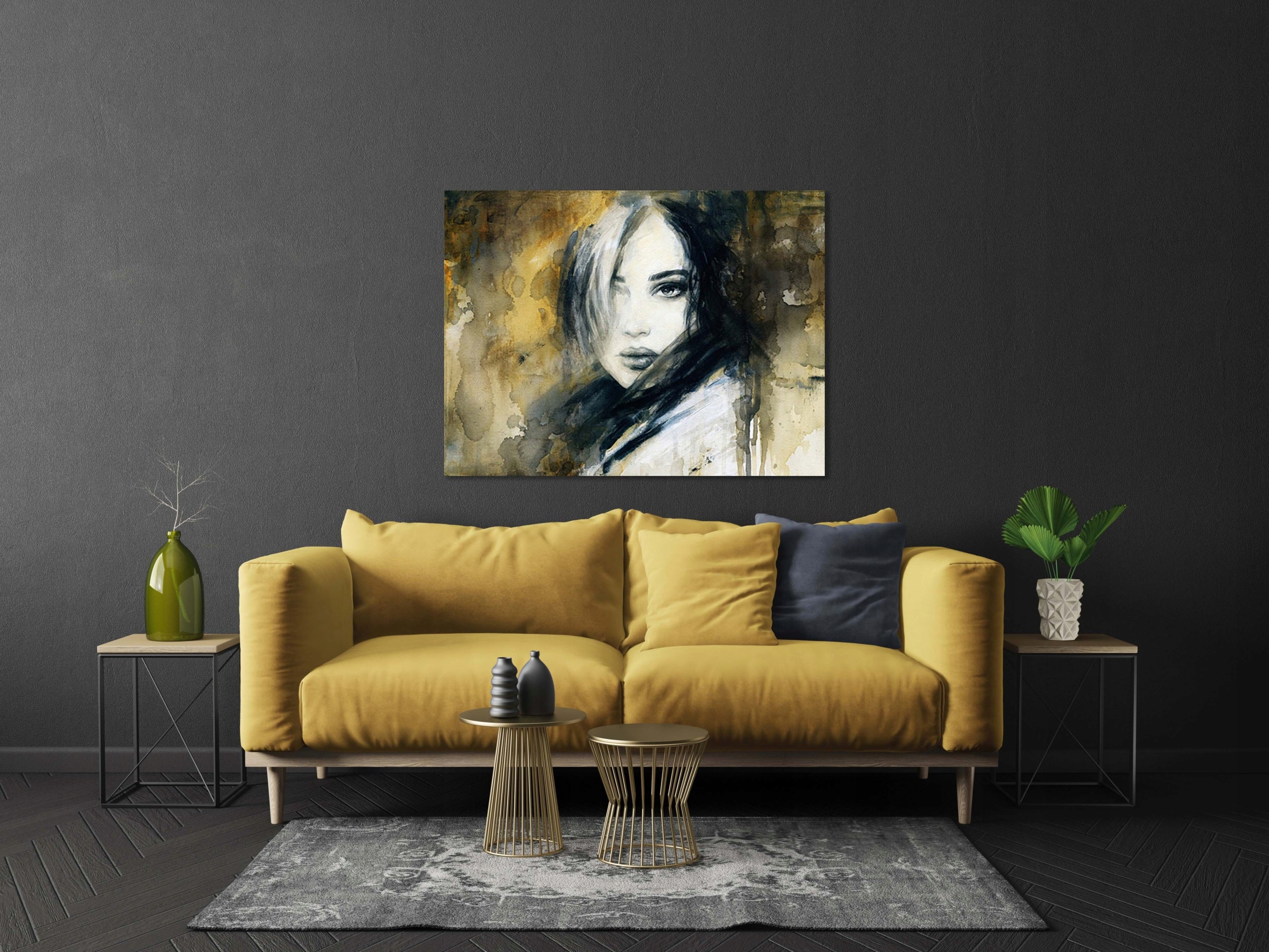 OBRAZ na płótnie ABSTRAKCJA 202967301 120x80 WZORY Marka inna