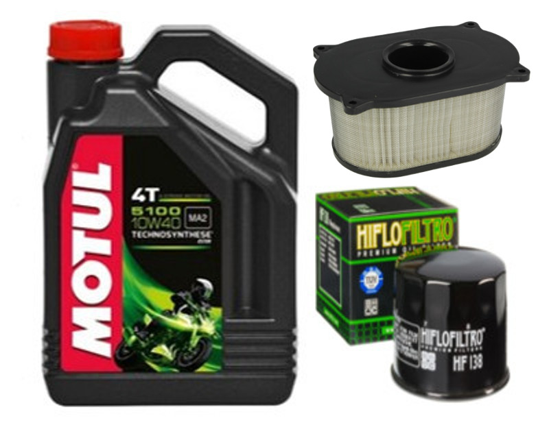 MOTUL 5100 НАБОР 4L SUZUKI SV 650 99-02 ФИЛЬТРЫ