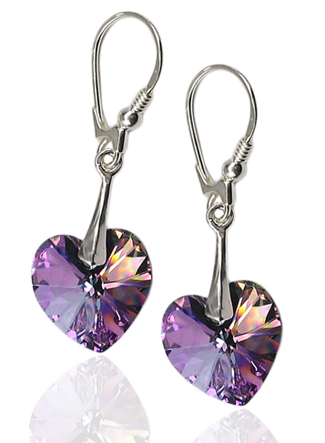 

Swarovski Kolczyki Srebrne Kryształy Vitrail Light