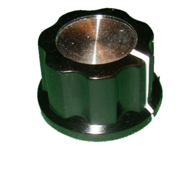 

Gałka potencjometru bakelitowa 24mm Czarna (2007)