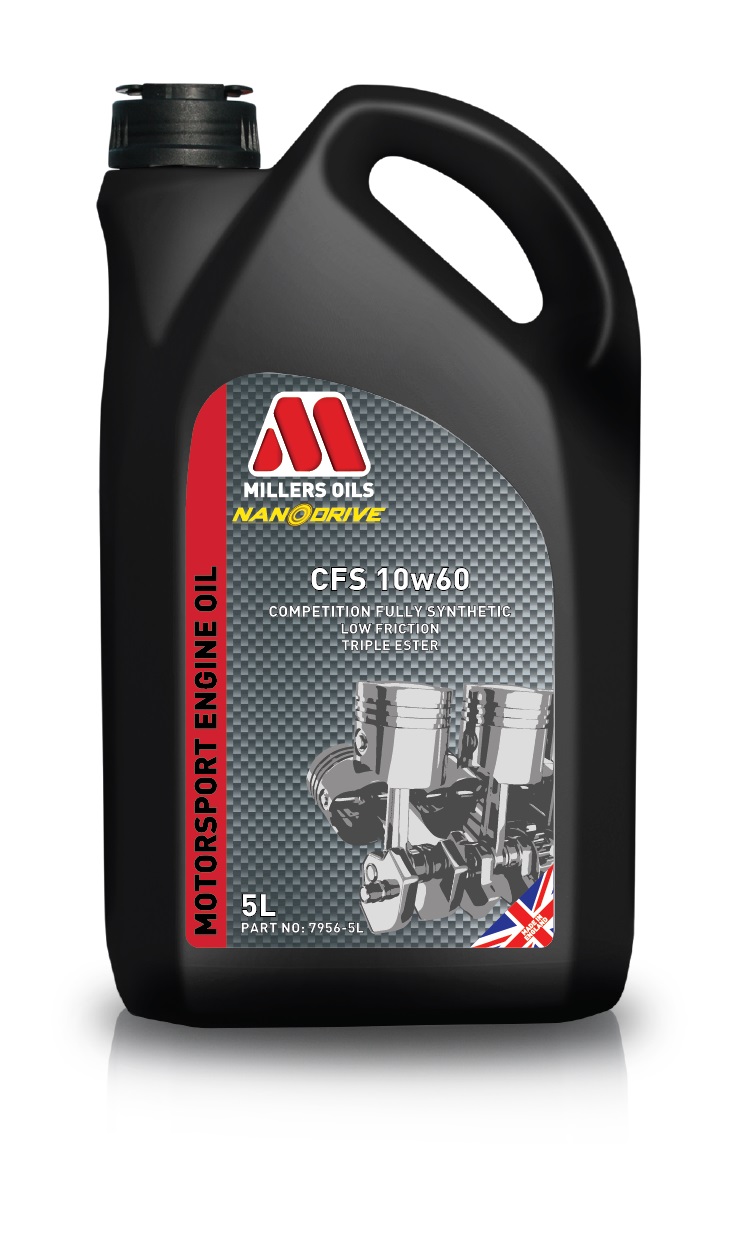 Millers Oils Motorsport CFS 10w60 NT 5L Nanodrive