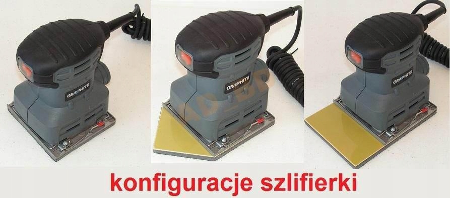 Szlifierka oscylacyjna 220W 3 STOPY papier 59G320 EAN 5902062000354
