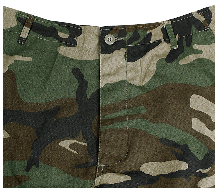 Spodnie Bojówki BDU Bawełna Rip-Stop US ARMY - L Fason bojówki