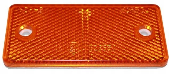 

Odblask Prostokątny 95x45mm Zółty Uniwersalny