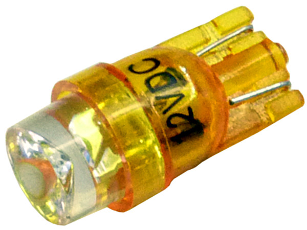

żarówka postojowa W5W T10 Led Flux 12V kolor