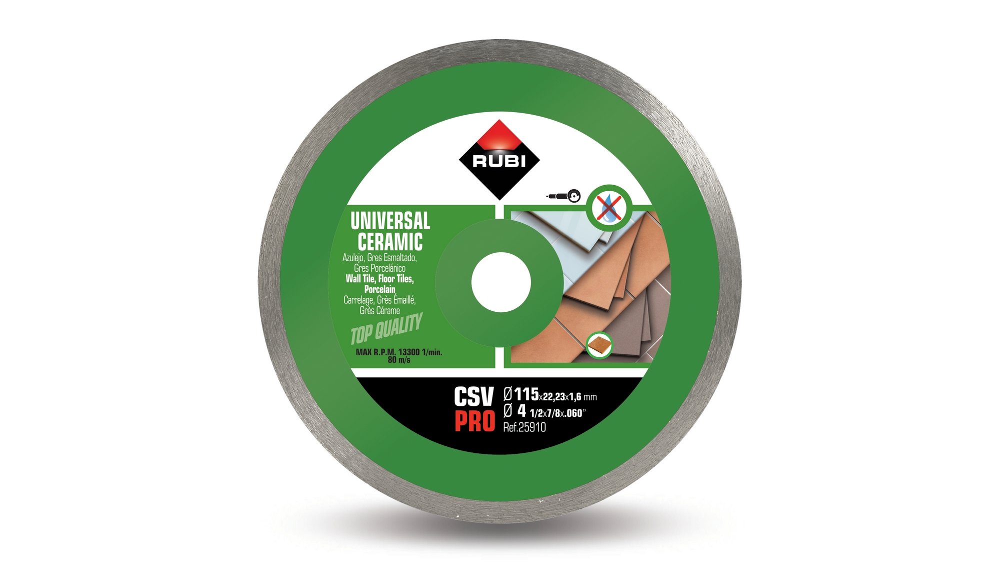 

Tarcza Diamentowa Rubi Csv pro 115