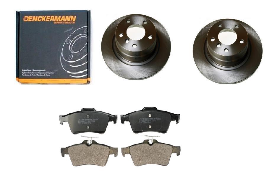 Kotouče Kostky Volvo S40 II V40 Zadní 280 mm Sada