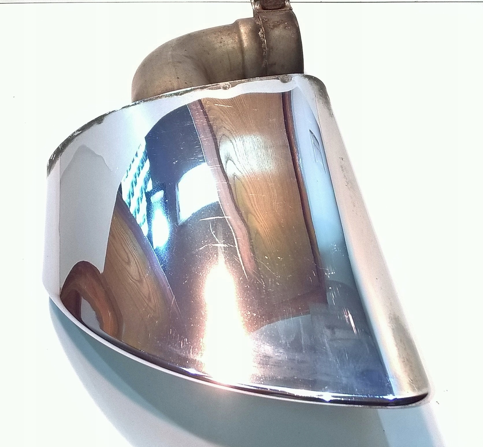 VW TOUAREG НАКОНЕЧНИК ВЫХЛОПНОЙ ТРУБЫ ХРОМ ЛЕВЫЙ 7P6253681S