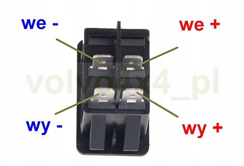 PRZEŁĄCZNIK WŁĄCZNIK LAMPA +LED 12V HALOGEN PANEL Producent części Inny