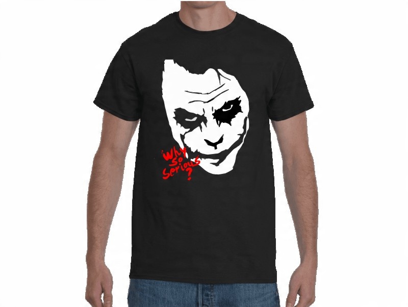 

Koszulka Why So Serious Joker Batman 8 Wzorów XXL