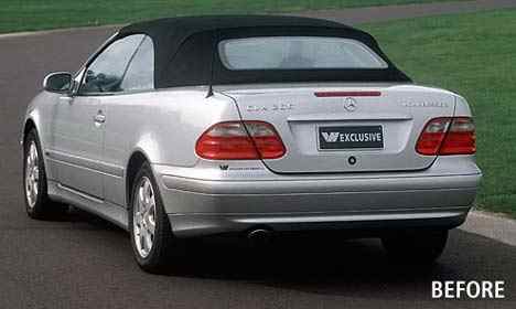 Четверть W208 CLK-class MERCEDES foto 1