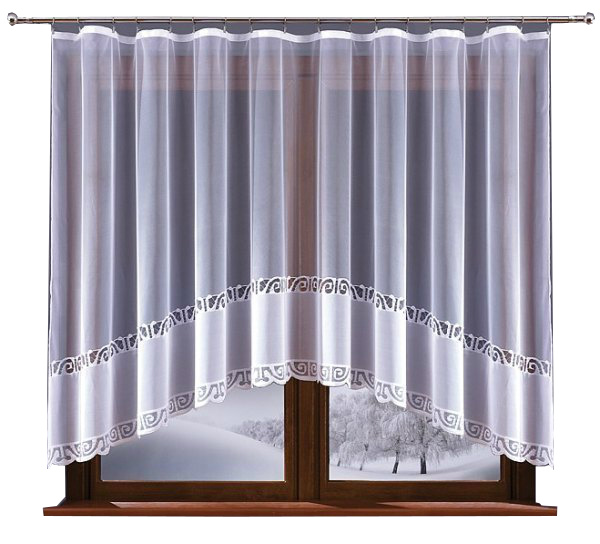 Firana gotowa żakardowa WERONIKA 600 x 160 cm