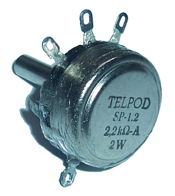 

Potencjometr Telpod SP-1.2 _ 2,2k A 2W oś 25mm