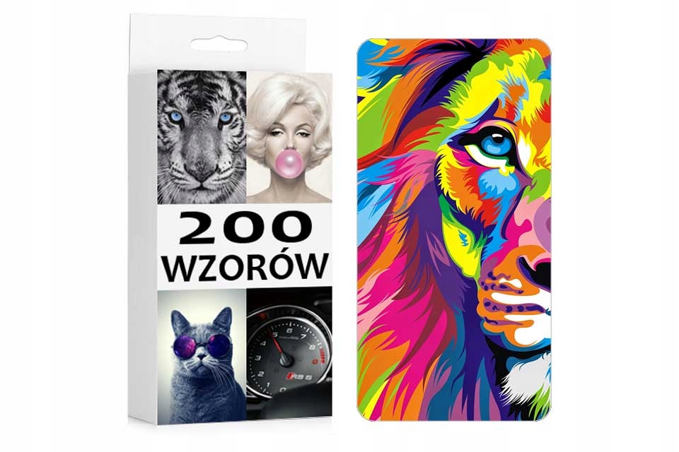 

200 wzorów ETUI+2xFOLIA do Samsung Galaxy Xcover 3