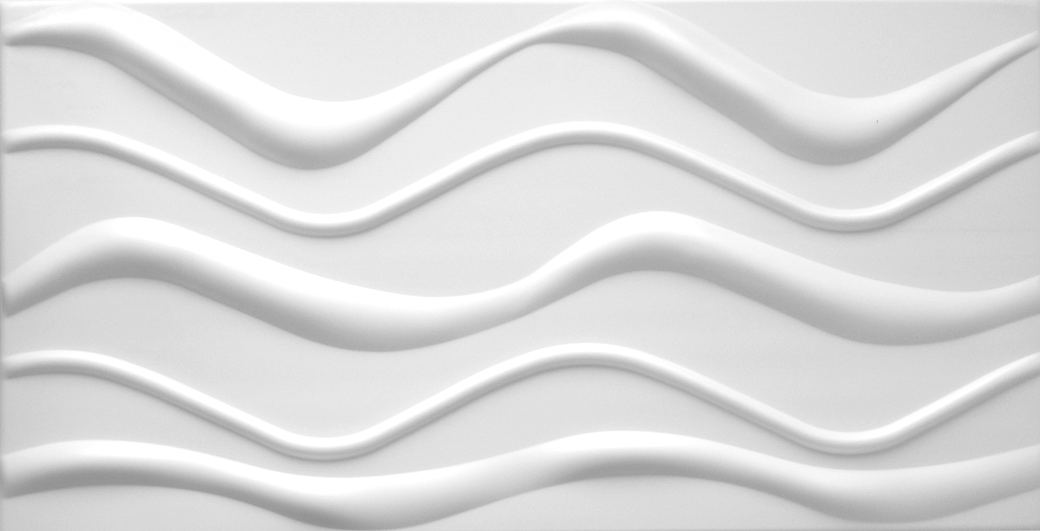 

Panele Ścienne, Kasetony Fala III 3D 100cm x 50cm