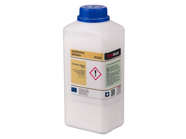 

Sorbinian potasu Czysty 99,9% 500g Biomus