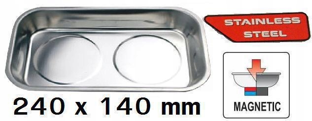 MISKA MAGNETYCZNA WARSZTATOWA 240x140 PROSTOKĄTNA EAN (GTIN) 5901477150197