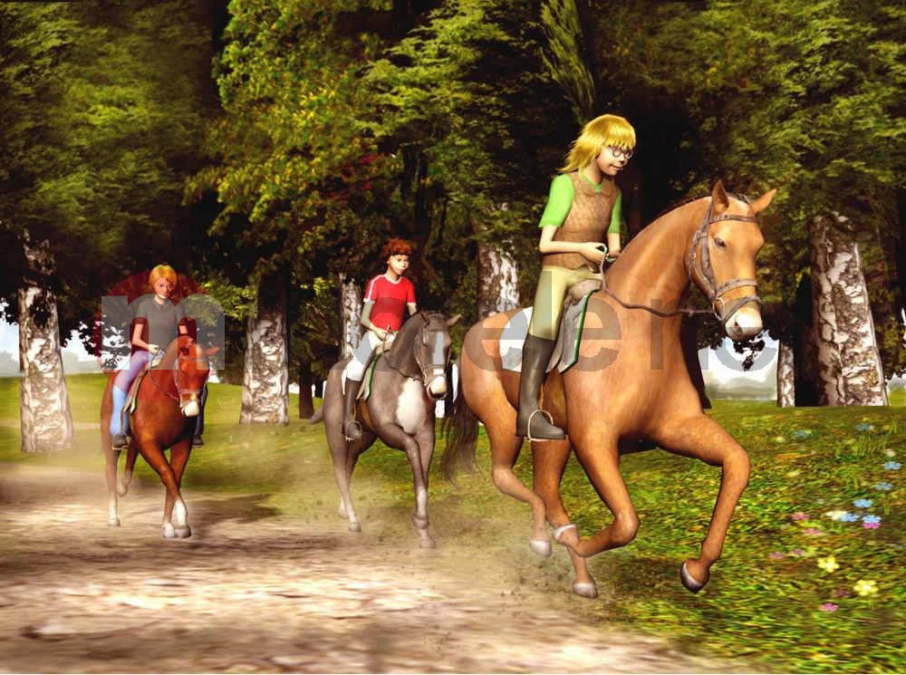 program młody doktor detektywi w siodłach