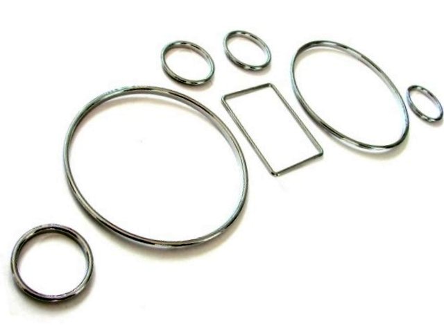 

Top Chrom Ramki na Zegary Audi A4 B5 A6 C5 A3 8L