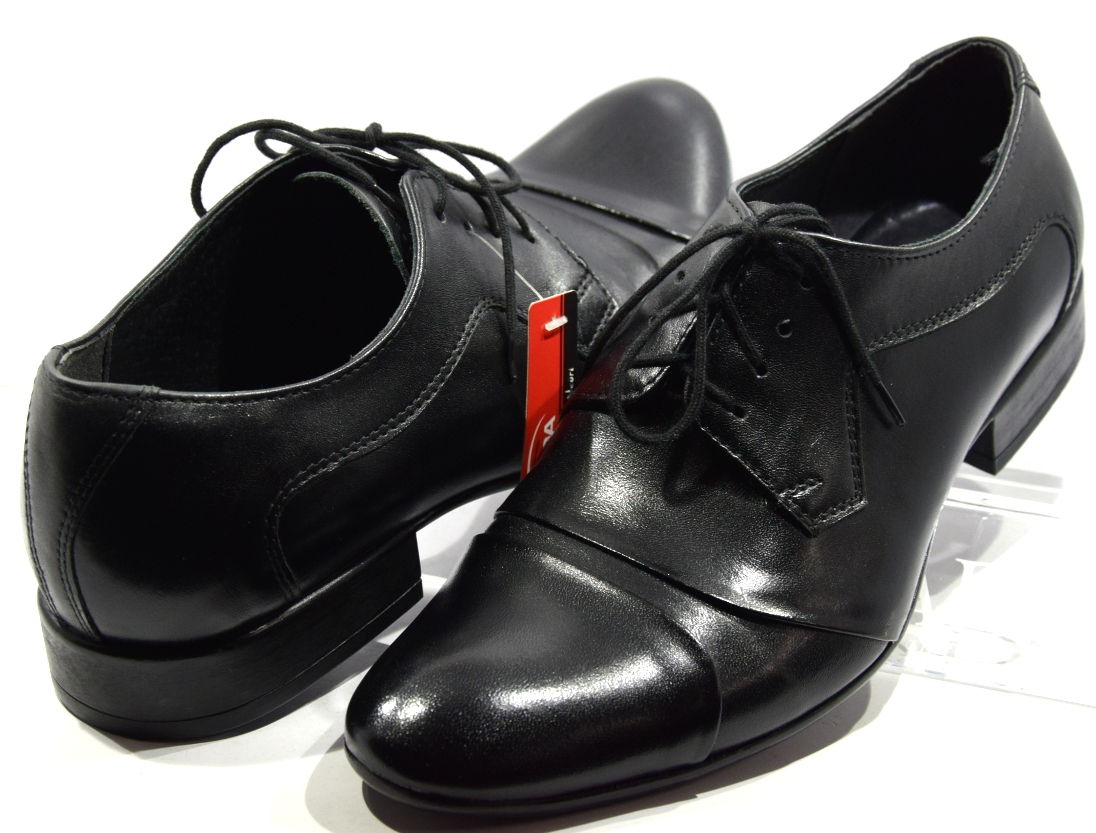 Pánské Polobotky Elegantní Návštěvní Obuv 388 VEL.44
