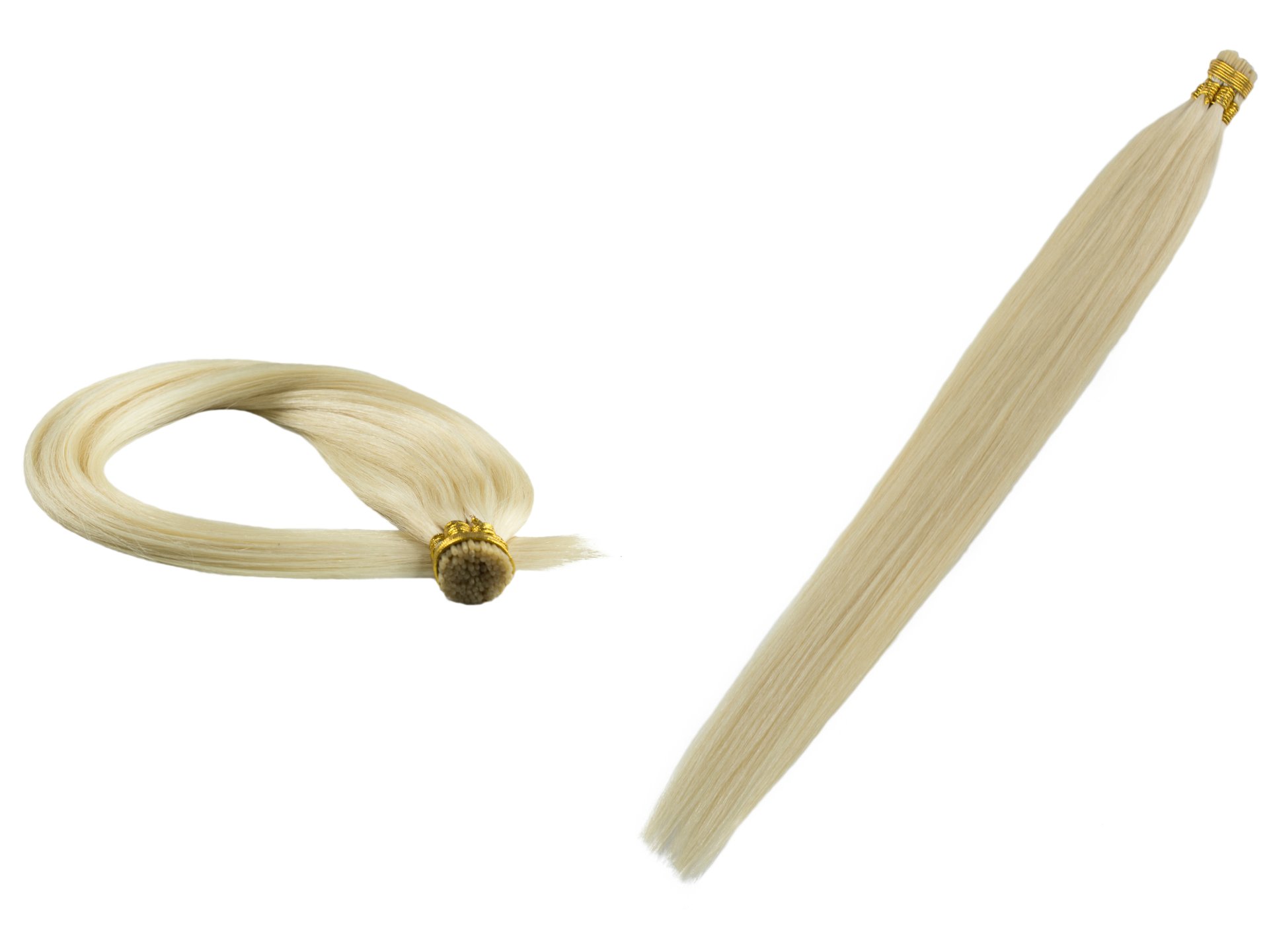 

Włosy Doczepiane Słowiańskie Pasemka 50CM + Ringi