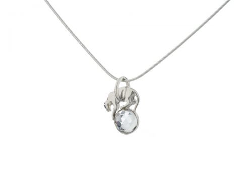 

Naszyjnik / Wisiorek Puma z Kryształem Swarovski