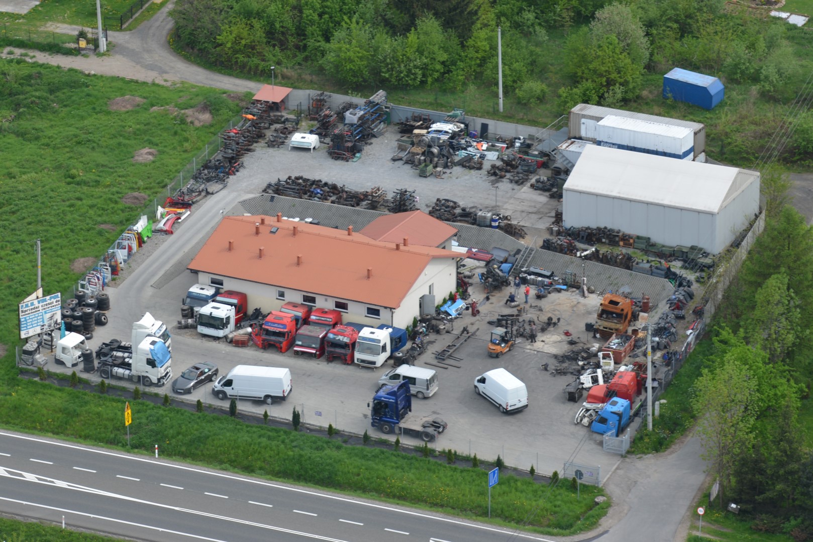 Lusterko martwego pola VOLVO FH nowy oryginał Strona zabudowy lewa prawa