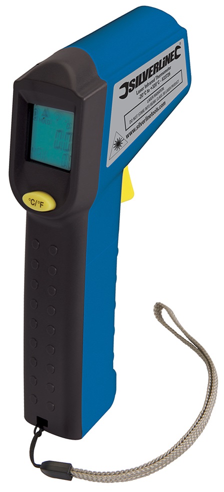 Termometr cyfrowy na podczerwień 633726 SILVERLINE