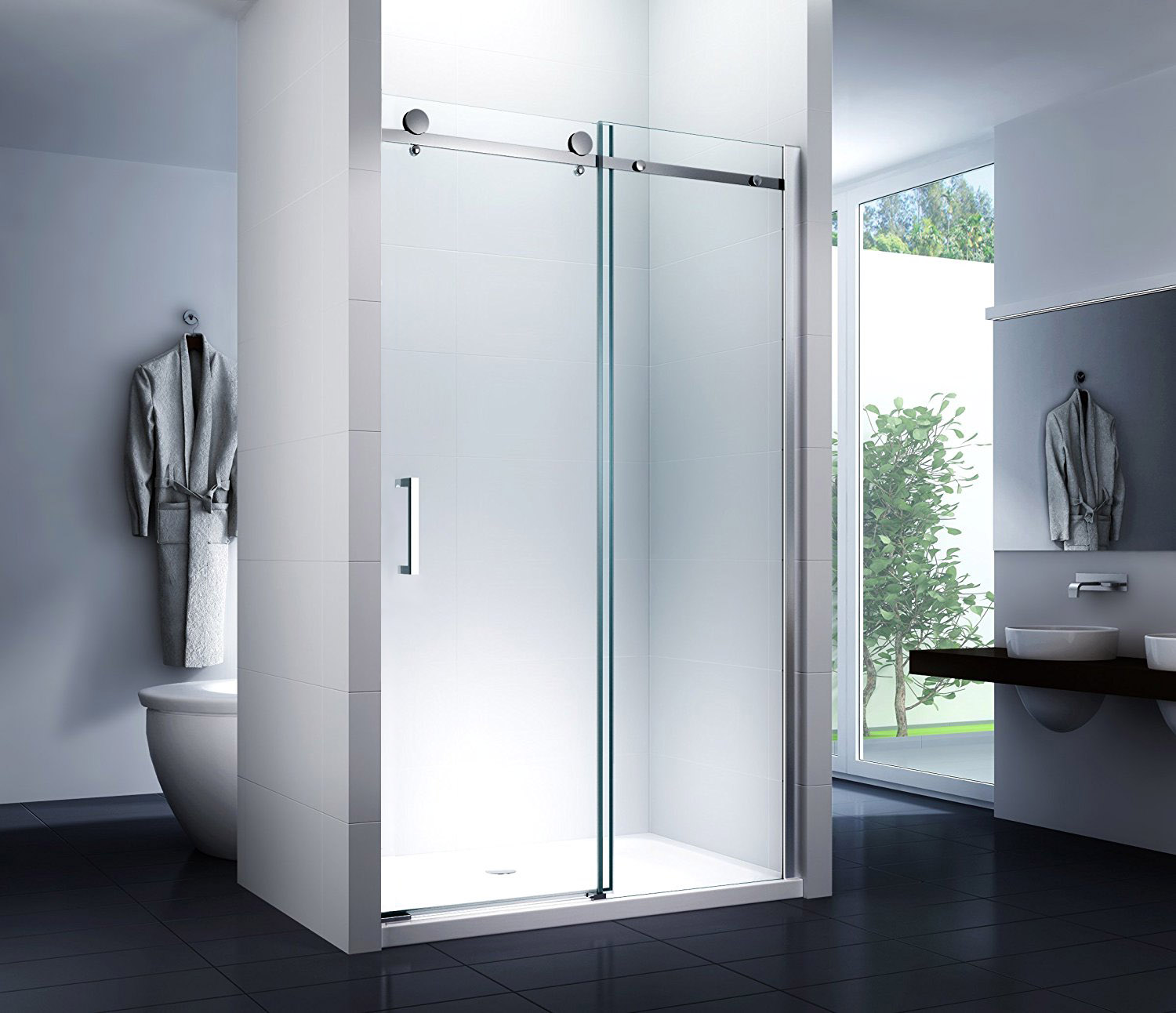 Sprchové dveře EasyClean NIXON 100 REA řady NIXON