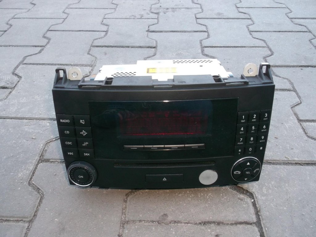 Radio Cd Mercedes-Benz W169 W245 A1698200386 BE6086 Audio 5