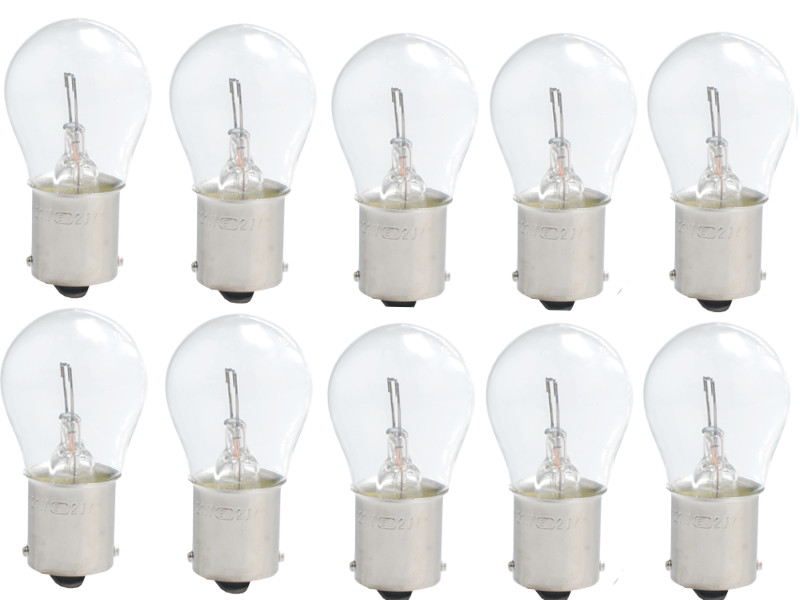 

Żarówka P21 12V 21W BA15S Żarówki Białe 10 szt.