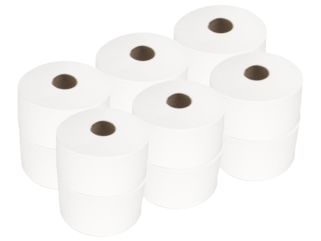 

12SZT Papier toaletowy Jumbo dwuwarstowy Celuloza