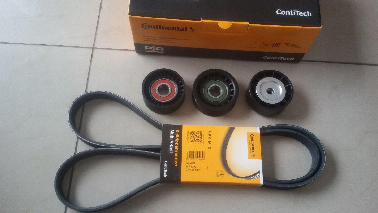 OPEL VECTRA C 1.9 CDTI PASEK + 3 ROLKI ALTERNATORA Numer katalogowy części CT