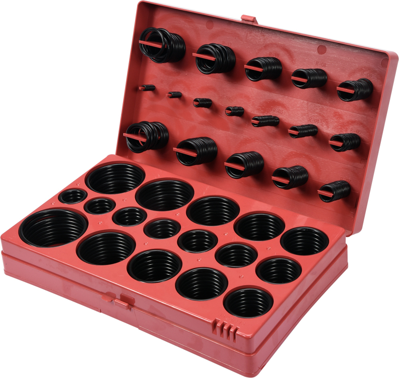 ORINGI USZCZELKI GUMOWE NBR MIX ROZMIARÓW 419 SZT Kod producenta YT-06876