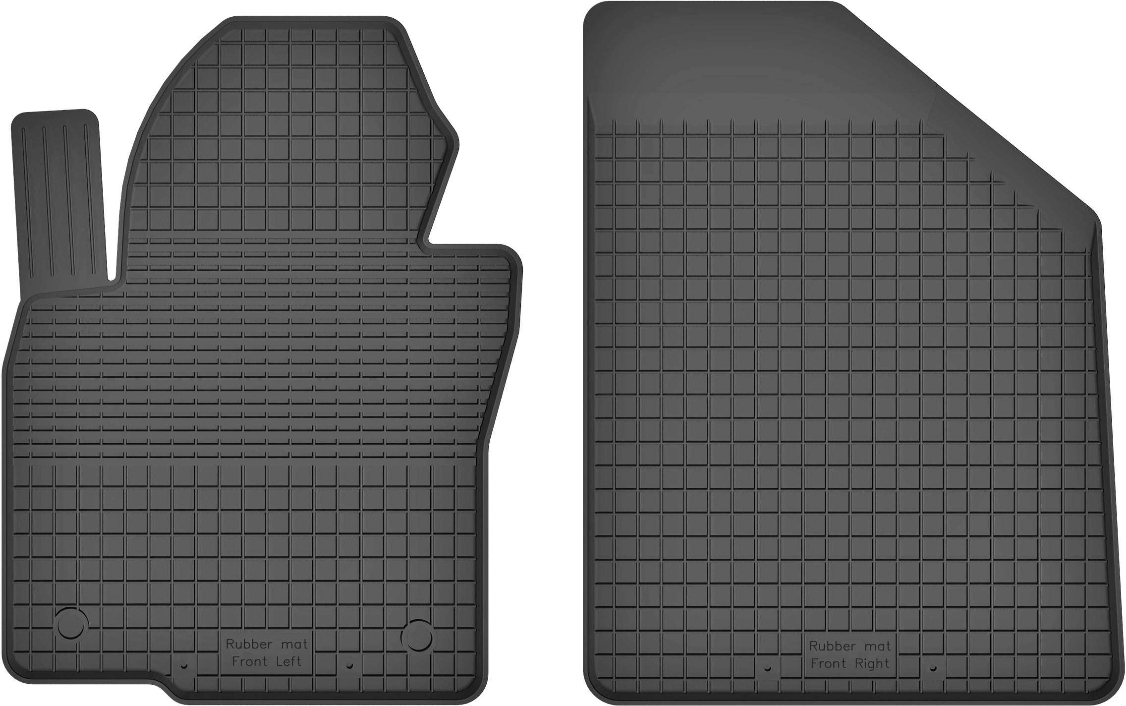 Renault Kangoo II / 2 КОВРИКИ АВТОМОБИЛЬНЫЕ РЕЗИНОВЫЕ