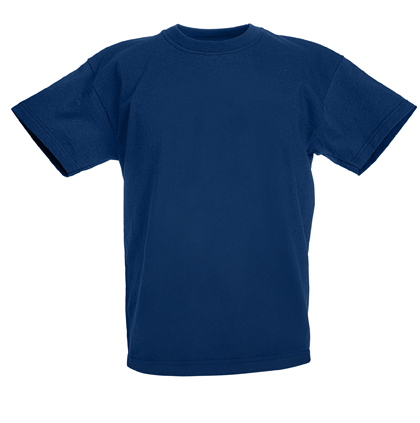 

Fruit of the Loom T-shirt KidOrg Navy 7-8