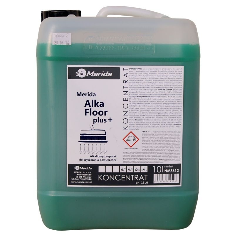 

Merida Alkafloor Plus+ 10 l Do Czyszczenia Gresu