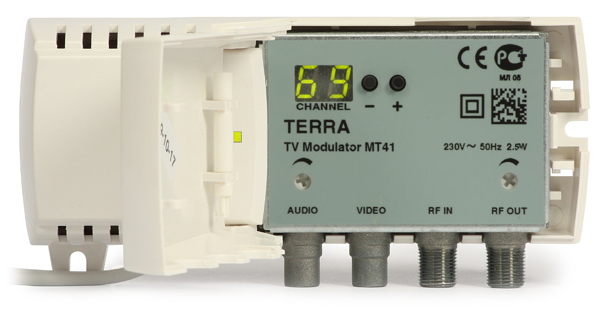 MODULATOR MT-41 TERRA KANAŁY 21-69 Model MT-41